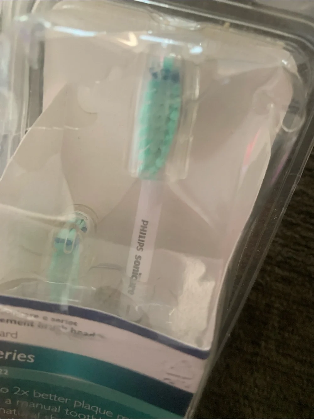 🆕- PHILLIPS SONICARE E-SERIES Replacement Brush Heads - 2 Pack